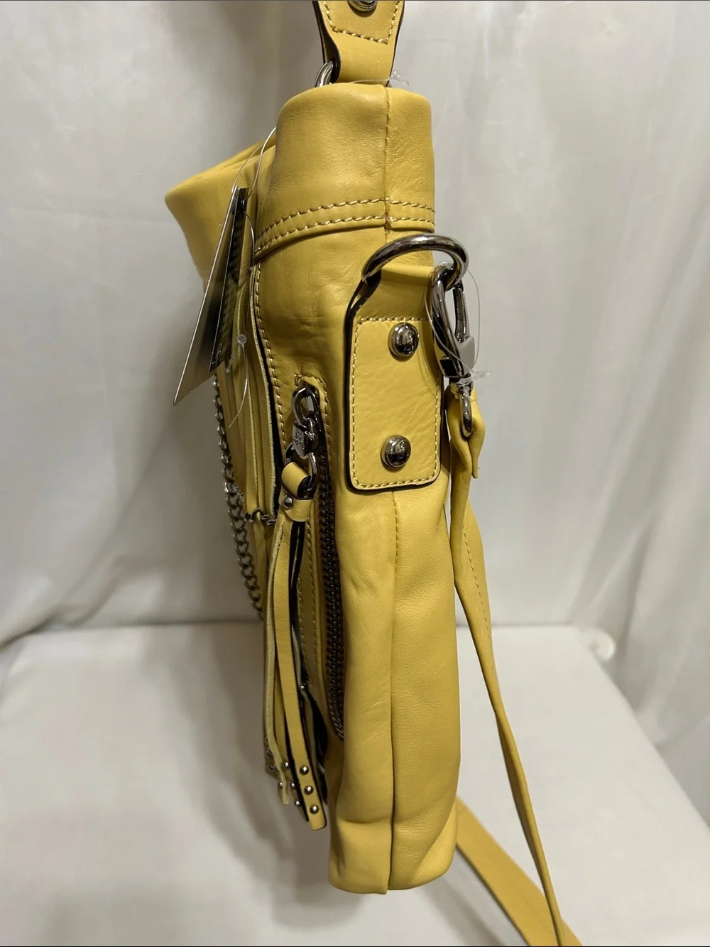 B. Makowsky Alexis Fringe Tote